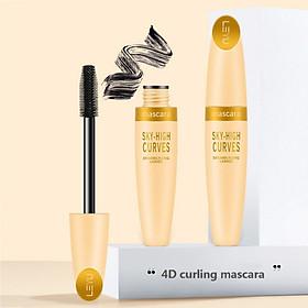 4d Mascara Lasting Smudge-proof Waterproof Natural Curling Slender Dense Mascara Eye-makeup