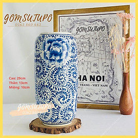 Mua Bình Hoa Gốm - 10 hoạ tiết - Lọ Hoa Gốm - Gốm Sứ Bát Tràng - trang trí decor