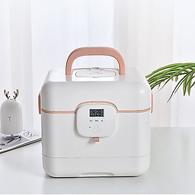 HỘP ĐỰNG THUỐC GIA ĐÌNH YM305 HỘP THUỐC THÔNG MINH NHIỀU NGĂN CÓ HỘP ĐỰNG THUỐC HẸN GIỜ TIỆN LỢI ( 30 x 23 x 22.5 cm )