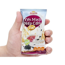 Yến Mạch Nếp Cẩm Sunrise 3 in 1 Túi 270g