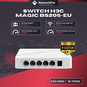 Mua Bộ Chia Mạng Switch Để Bàn H3C BS205 Hàng Chính Hãng 5 Cổng Gigabit