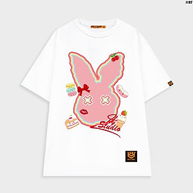 Áo thun tay lỡ unisex trẻ trung in hình Thỏ bunny