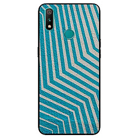 Ốp Lưng in cho Realme 3 Pro Mẫu Đường Xanh Nghệ Thuật - Hàng Chính Hãng