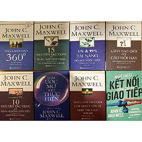 Combo 8 Cuốn của John C. Maxwell