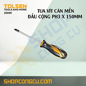 Mua Tua vít cán mềm PH3x150mm (+) Tolsen 20009