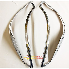 Bộ ốp viền đèn pha, hậu xe Vinfast Fadil 2019- 2020- 2021- 2022 mạ crom cao cấp