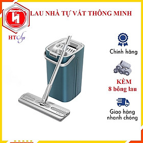 Mua Cây lau nhà tự vắt  Chổi lau nhà thông minh  cây lau kèm 8 bông lau thay thế  Cây lau nhà MOP - Hàng nhập khẩu