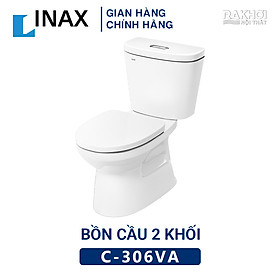 Mua Bàn Cầu Hai Khối Inax C-306VA