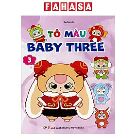 Sách - Tô Màu Baby Three 3