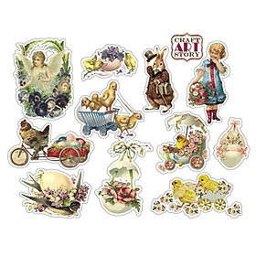 Mua Sticker cute đáng yếu chống nước dán trang trí laptop  mũ nón bảo hiểm  vali  xe tay ga - 58324568