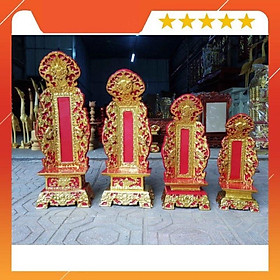 Mua Bài Vị Thờ Gia Tiên - Đồ Thờ Bài Vị Gỗ Hương