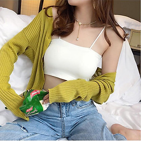 Áo bra đúc su quây 2 dây chất mát lịm