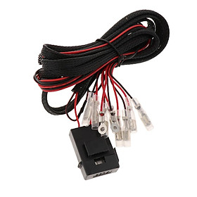 CCFL/LED Wiring Harness Kit with Fade-on Fade-Off Wiring Harness Switch Kit
