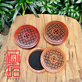 Mua Hộp Gỗ Xông Nhang Vòng Trầm Hương  Nhang Khoanh 2 Giờ 4 Giờ