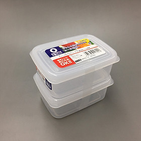 Combo 2 - 2 hộp đựng thực phẩm nhựa PP cao cấp 280mL - Hàng nội địa Nhật