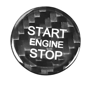 Auto Car Engine Start Stop Button Switch Cover Trims Stickers for