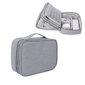 Túi phụ kiện công nghệ BUBM chuyên dụng 1 ngăn, 2 ngăn đựng bộ sạc macbook, máy tính bảng, dây cáp sạc, pin dự phòng, tai nghe