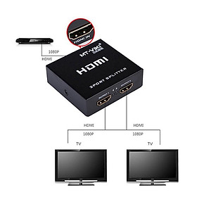 Switch chia HDMI 1 ra 2 màn hình tiện lợi, sắc nét