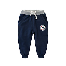 Quần Thun Cho Bé Phong Cách Thể Thao Chất Cotton Cao Cấp cho bé từ 10-35kg