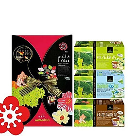 Hộp quà trà tổng hợp Awastea (4gx18 gói/ tổng 3 hộp)