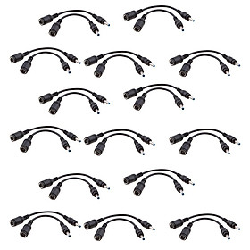 30x DC 7.4x5.0mm to 4.5x3.0mm For HP DELL Laptop Adapter Connector Cable