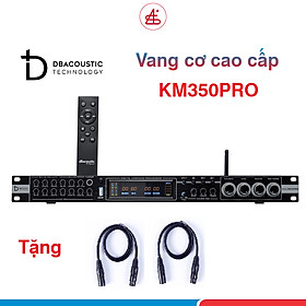 Vang cơ lai số Dbacoustic KM350 Pro, db acoustic KM350PRO, mẫu mới 2023, bảo hành điện tử, tặng kèm 2 dây canon cao cấp, hàng chính hãng