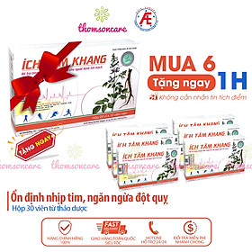 Ích tâm khang Combo 6H tặng ngay 1H Tốt cho tim mạch, ổn định nhịp tim