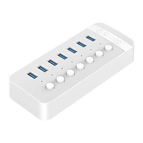 Bộ Chia USB HUB ORICO CT2U3-7AB 7 Cổng USB 3.0 Với Các Cổng Riêng Lẻ- Hàng Chính Hãng