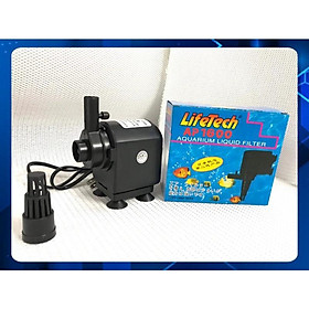 Combo máy bơm lọc nước hồ cá Lifetech ap 1600 + 1 hộp lọc + 1 bông lọc nước hồ cá