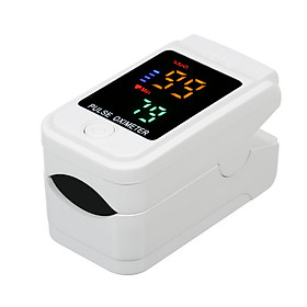 Fingertip Clip Pulse Oximeter L-ED Colorful Screen Display Mini SpO2 Monitor Oxygen Saturation Monitor Pulse Rate