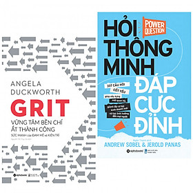 Combo kỹ năng giao tiếp đỉnh cao : Vững tâm bền chí + Hỏi thông minh đáp cực đỉnh - Tặng kèm bookmark thiết kế