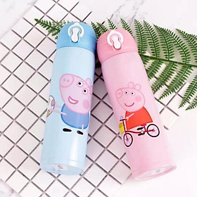 Bình giữ nhiệt Peppa Pig 500ml bật nắp