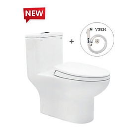 Mua Bàn cầu một khối V64 + Xịt VG826