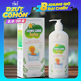 Sữa Tắm Gội Chiết Xuất Thảo Dược Cho Bé Fons Care Baby (300ml)