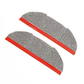 Mua 1 Pair Colorful Car Side Rearview Mirror Diamond Rain Eyebrow/ PVC Universal Anti-glare Shield Eyebrow Rain Cover/ Useful Car Accessories