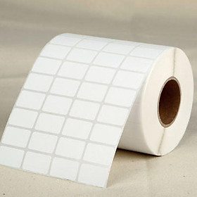 5 cuộn tem nhãn bệnh viện ( 25x15mm )x50m