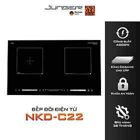 Mua Bếp từ đôi JUNGER NKD-C22 4000W Tích hợp khóa phím an toàn Hàng Chính Hãng Bảo Hành 36 Tháng