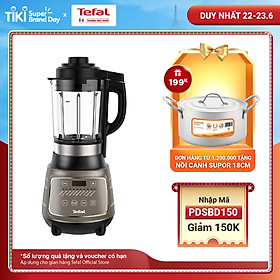 Máy xay sinh tố và làm sữa hạt đa năng Tefal BL967B66- - 1300W - Lưỡi dao với công nghệ Powelix - Hàng chính hãng
