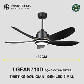 Mua Quạt Trần Phòng Khách LGFAN710D | Quạt Trần Đẹp