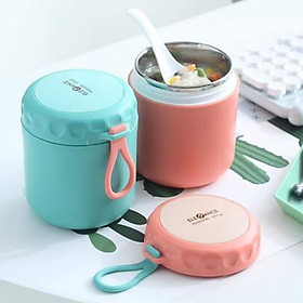 Hình ảnh Bình, Cốc Ủ Cháo Elefance Có Quai Dung Tích 500ml