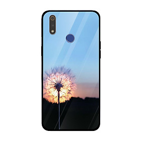 Ốp lưng dành cho điện thoại Oppo Realme in họa tiết Hoa bồ công anh trước hoàng hôn