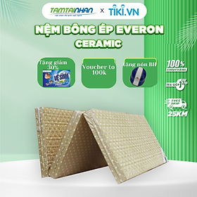 Mua Nệm Bông Ép Gấp 3 Everon Ceramic EVCM189 (180 x 195 x 9 cm)