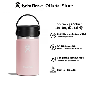Bình nước giữ nhiệt Hydro Flask Wide Flex Sip Lid 12 oz (354ml) – Hàng chính hãng (Season 2024)