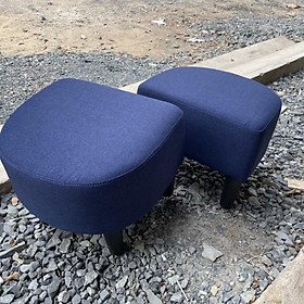 Mua Ghế đôn sofa Bed màu Xanh Navy - Bộ 2 ghế đôn - Hàng lắp ráp
