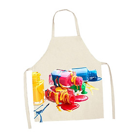 Nail Technician Apron Funny Artists Painting Apron for Grill Nail Care