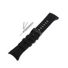 Soft Silicone Wrist Band Replacement Strap for Suunto Spartan Ultra Black