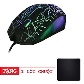 Mua Chuột Chơi Game USB LED 3 Màu CCG002 Tặng Kèm Lót Chuột -DC2036