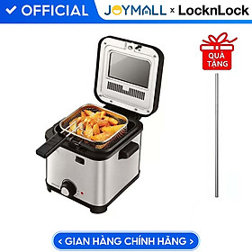 Mua Nồi Chiên Ngập Dầu Lock&Lock EJF716SLV (1.5 Lít) - Hàng chính hãng  Tặng Kèm Ống Hút Inox