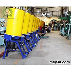 Mua Máy băm rơm  xơ dừa  cỏ voi kiểu ống tròn 3A4Kw 380V M2 - Máy băm nghiền phụ phẩm đa năng