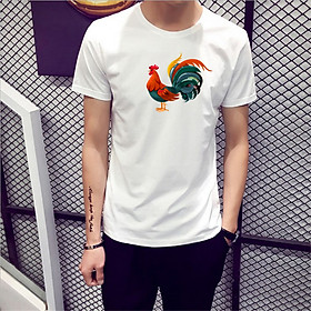 Áo Thun Nam Cực Hot - Chất Cotton - Dáng Body Thời Trang Hàn Quốc Giá Rẻ Cực Đẹp Kiểu Dáng Năng Động Cá Tính Siêu Hot Art-001 ... Gà Trống